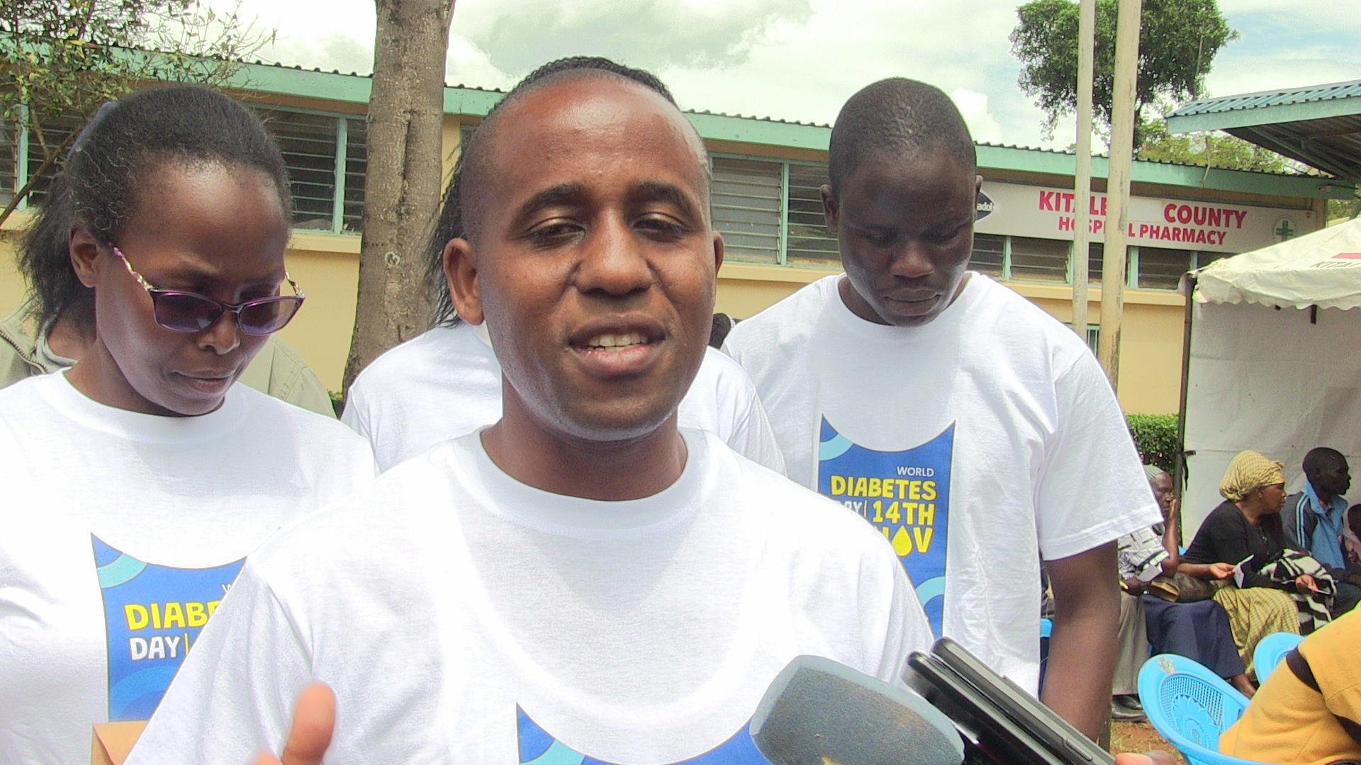 dr emanuel mwengi explaining the increase in herbal usage to curb diabates