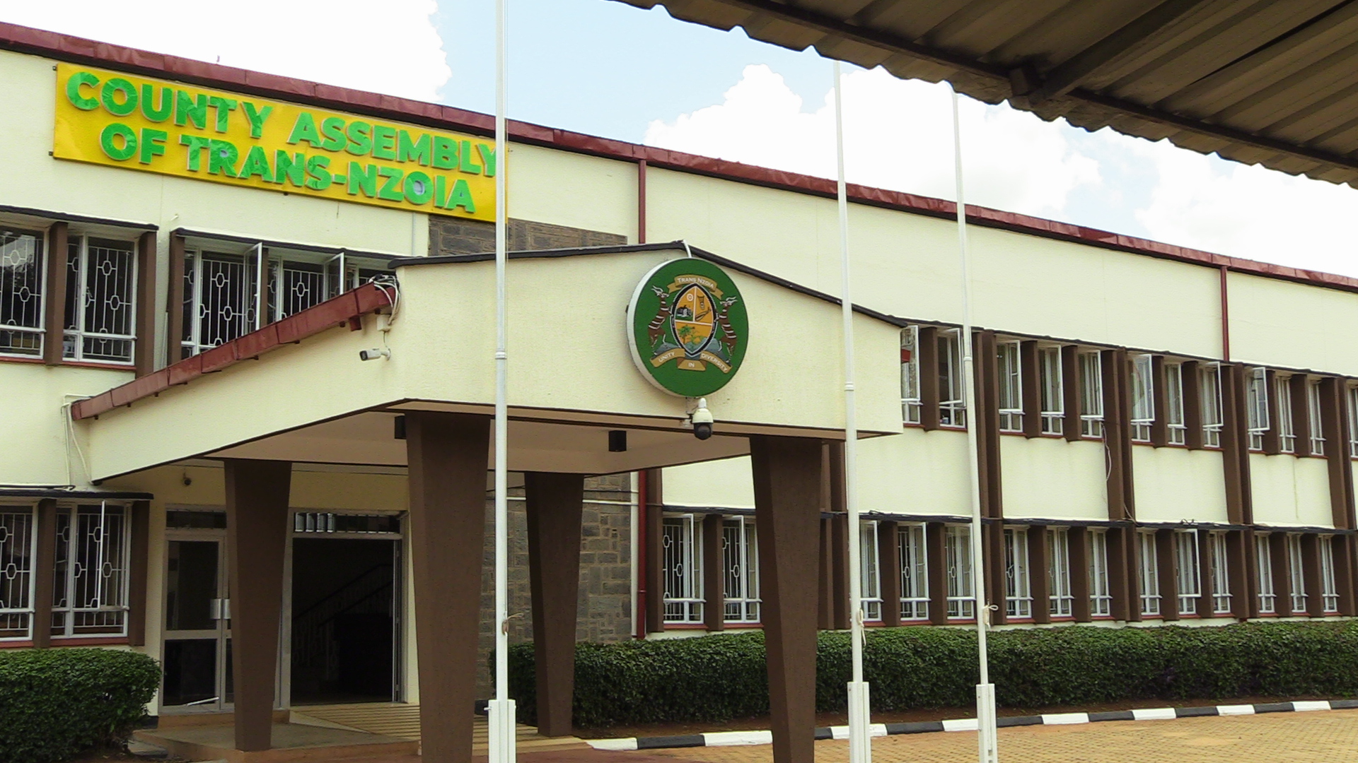 the county assembly buildsings of the trans nzoia county