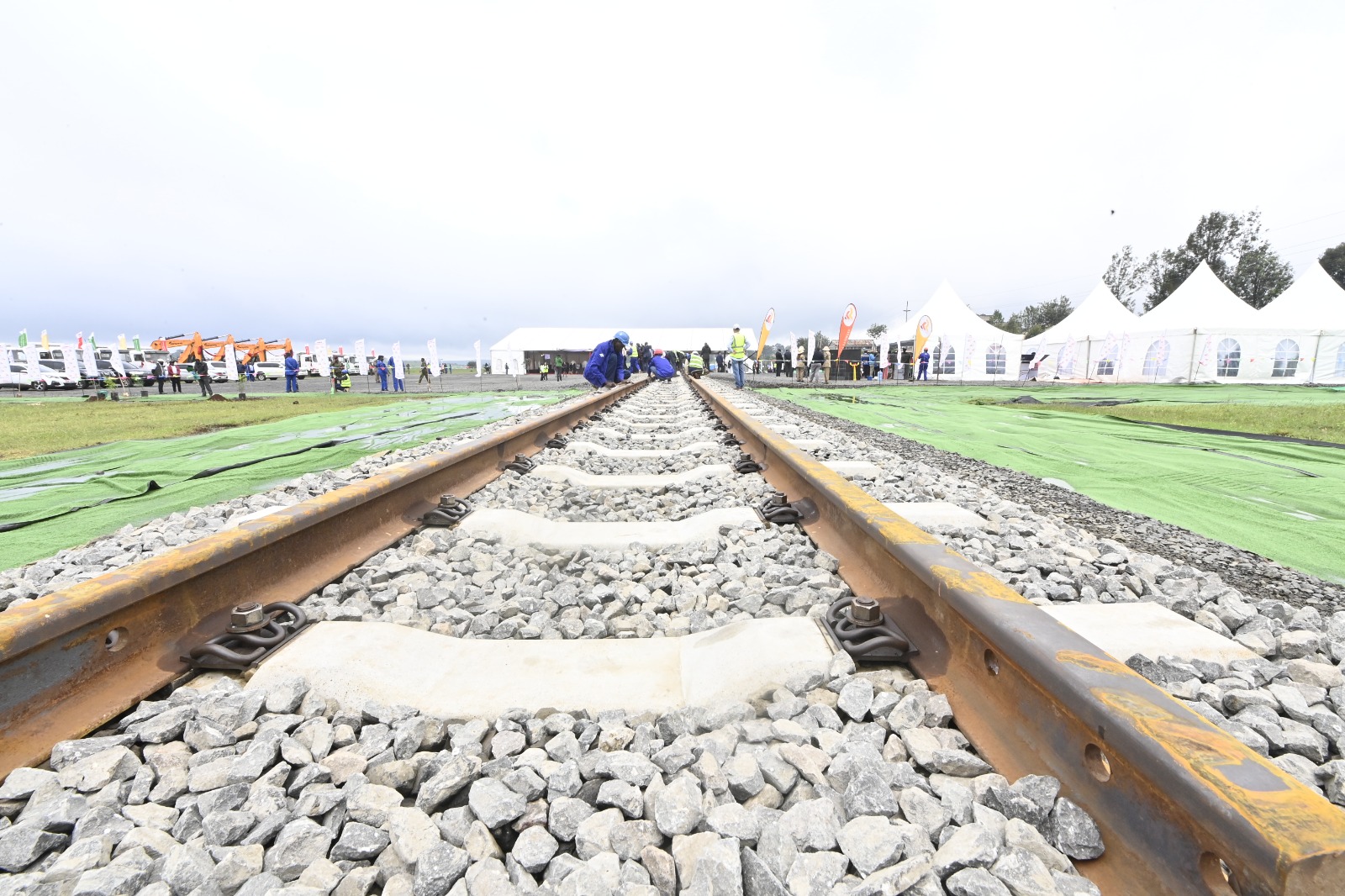 Part of the 12.5 Kilometre Riruta-Ngong Commuter Rail line.