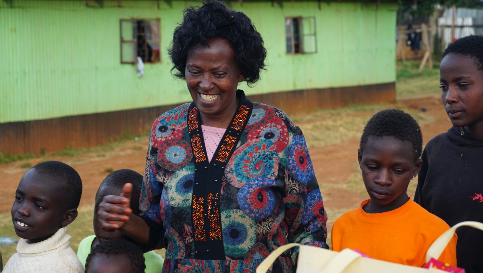 Rev Christine Kurui, the children’s home manager