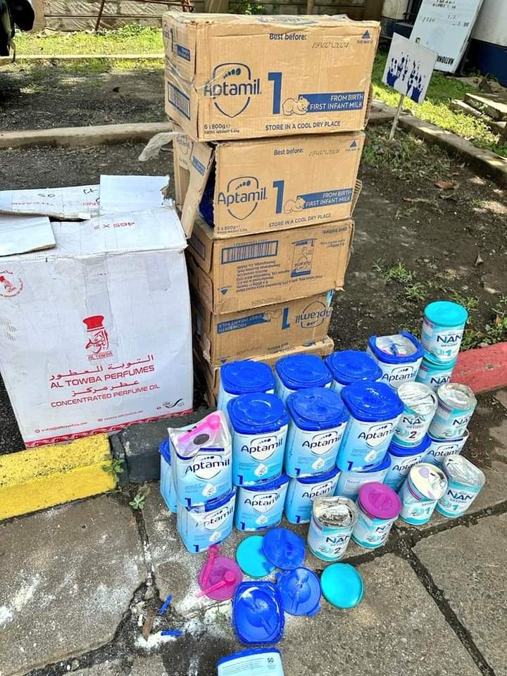 Part of the nabbed consignment.