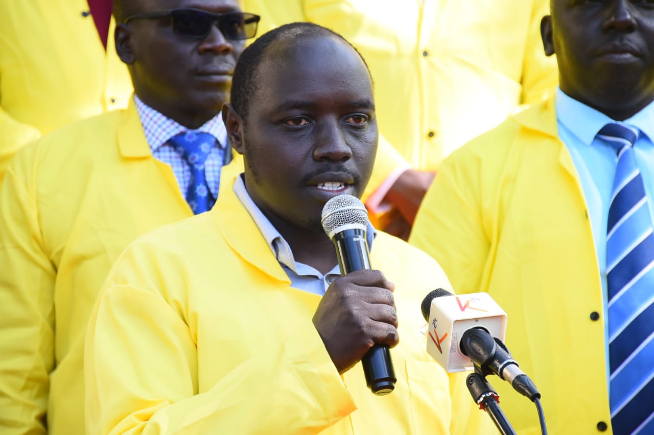 Chief Officer for Finance, Eliud Chemaget