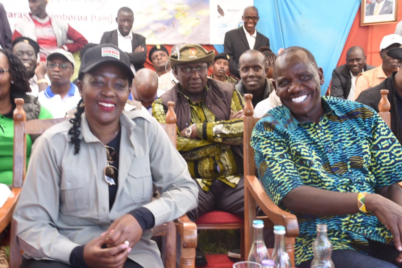 CS Tuya with Governor Bii during the World Wetlands Day 2024 commemoration 