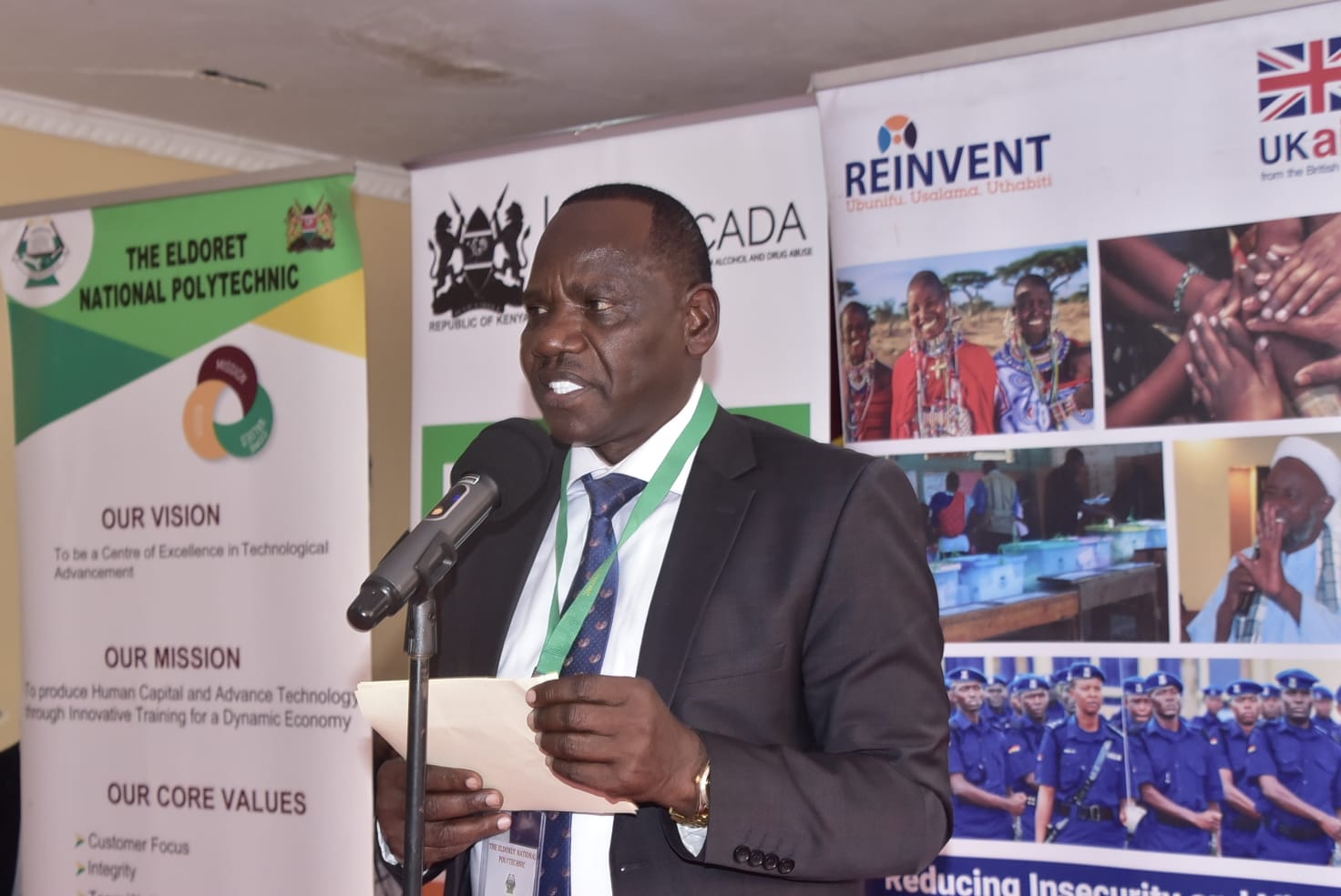 Uasin Gishu Governor Dr Jonathan Bii Chelilim.