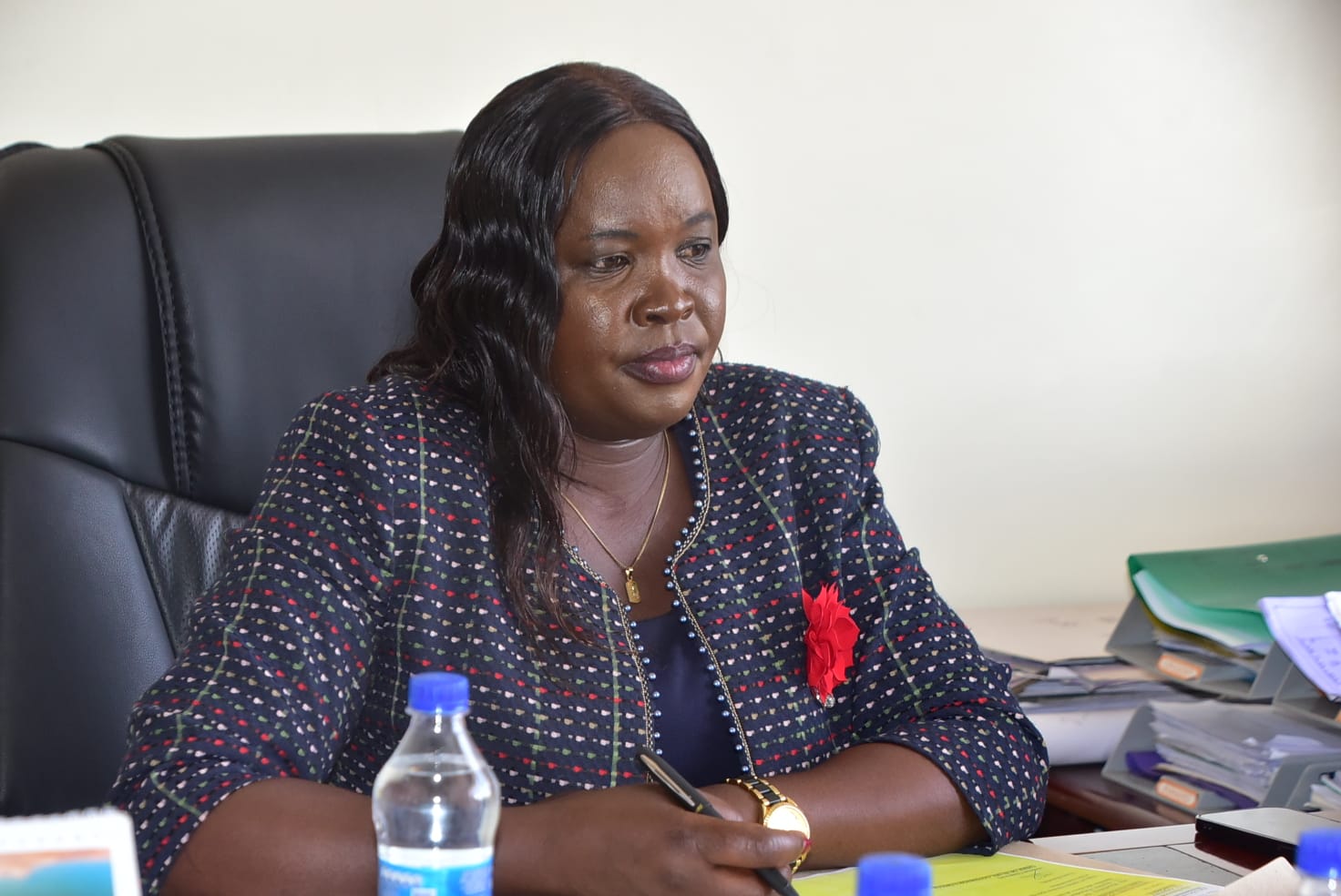 Lands, Physical planning, Housing and Urban Development CECM Dr. Janeth Kosgei.