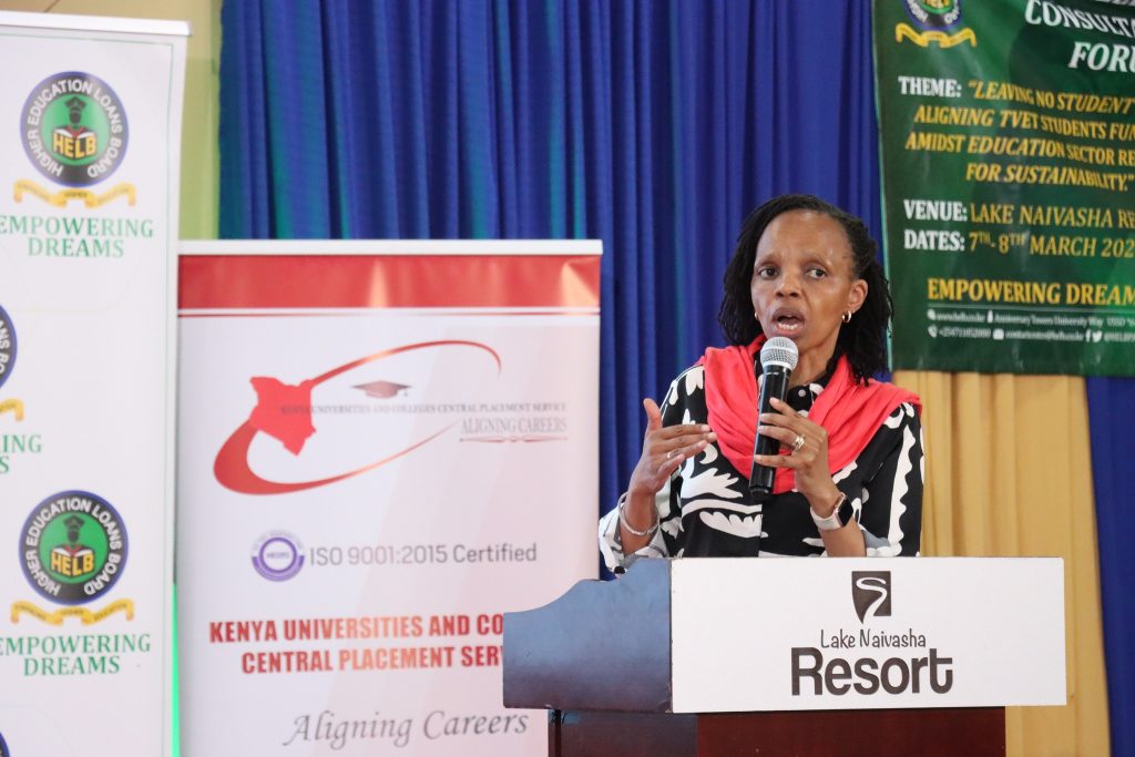 KUCCPS Chief Executive Officer Dr. Agnes Mercy Wahome