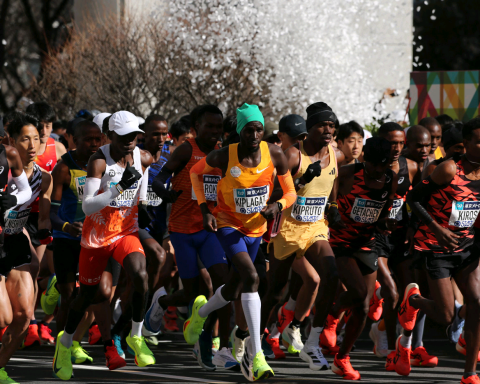 The start of the 2024 Tokyo Marathon (© AFP / Getty Images)