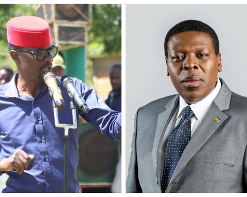 Kimilili MP Didmus Barasa and DAP-K Party leader Eugene Wamalwa