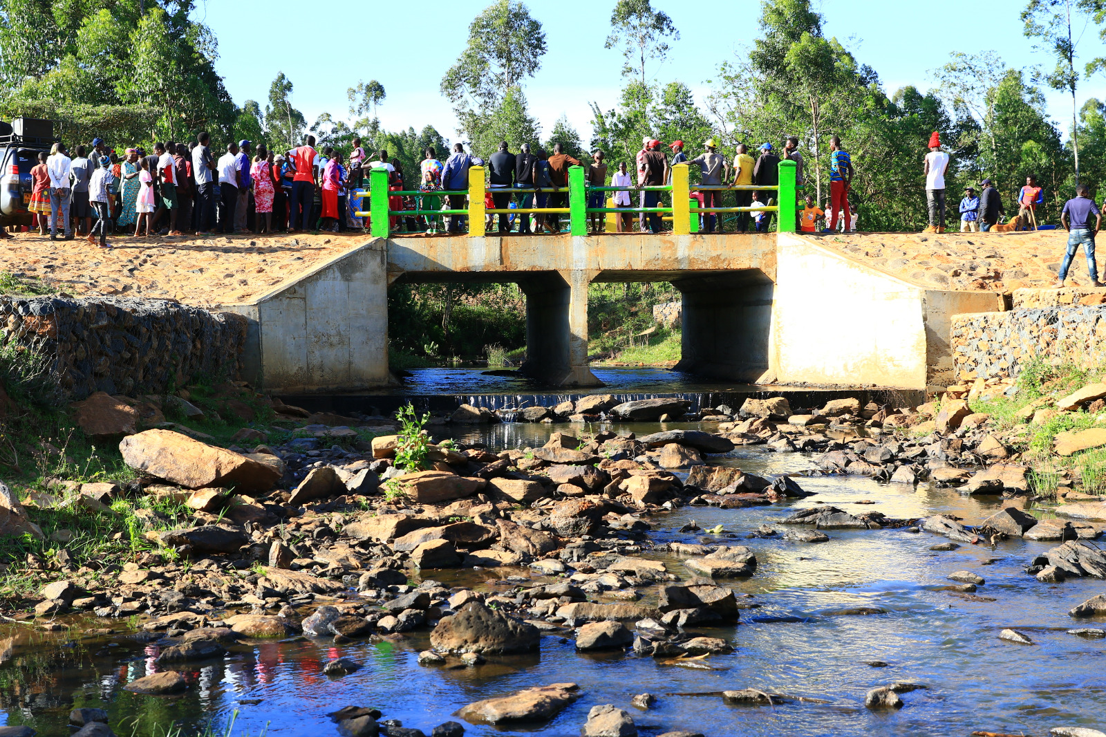 Kapkures-Kipsomba Box Culvert in Kapkures ward,Soy Sub County