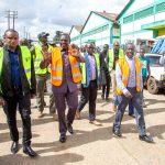 President Ruto at Eldoret NCPB depot