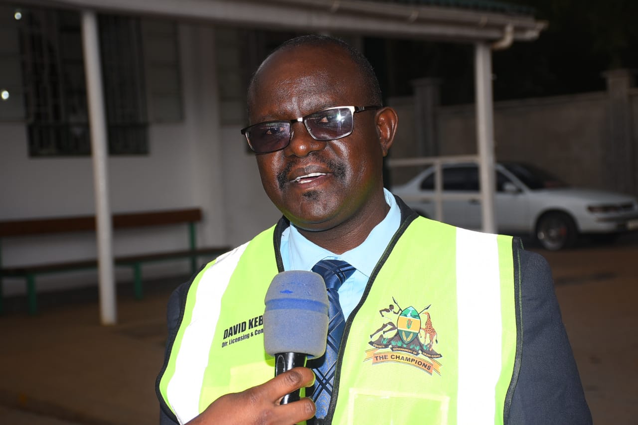 Director of Licensing and Compliance David Kebenei