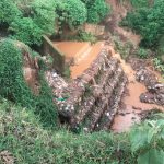 Dangerous Tuwan bridge where Austin Kidagala slipped into. Photo/Kipkorir Tarus