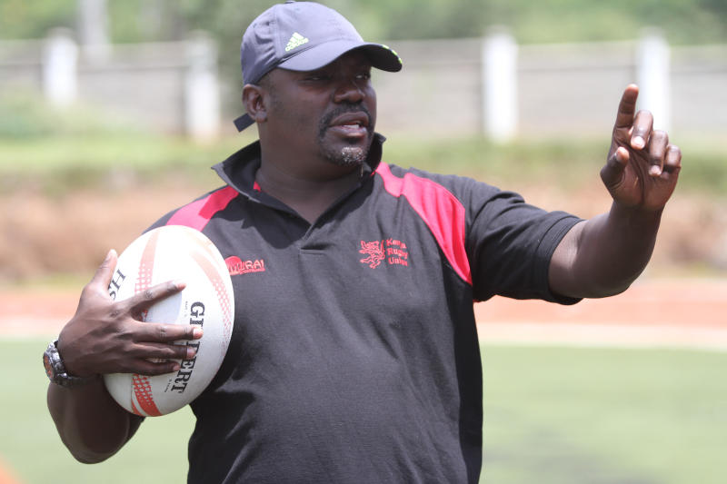 Former Rugby player and coach the late Benjamin Ayimba