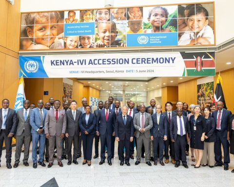 IVI also announced that it would establish a country and project office in Nairobi,