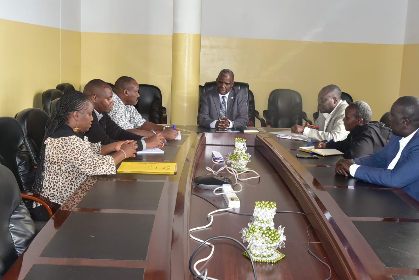 Members of the Kesses-Chebaiywo township elevation ad-hoc committee 
