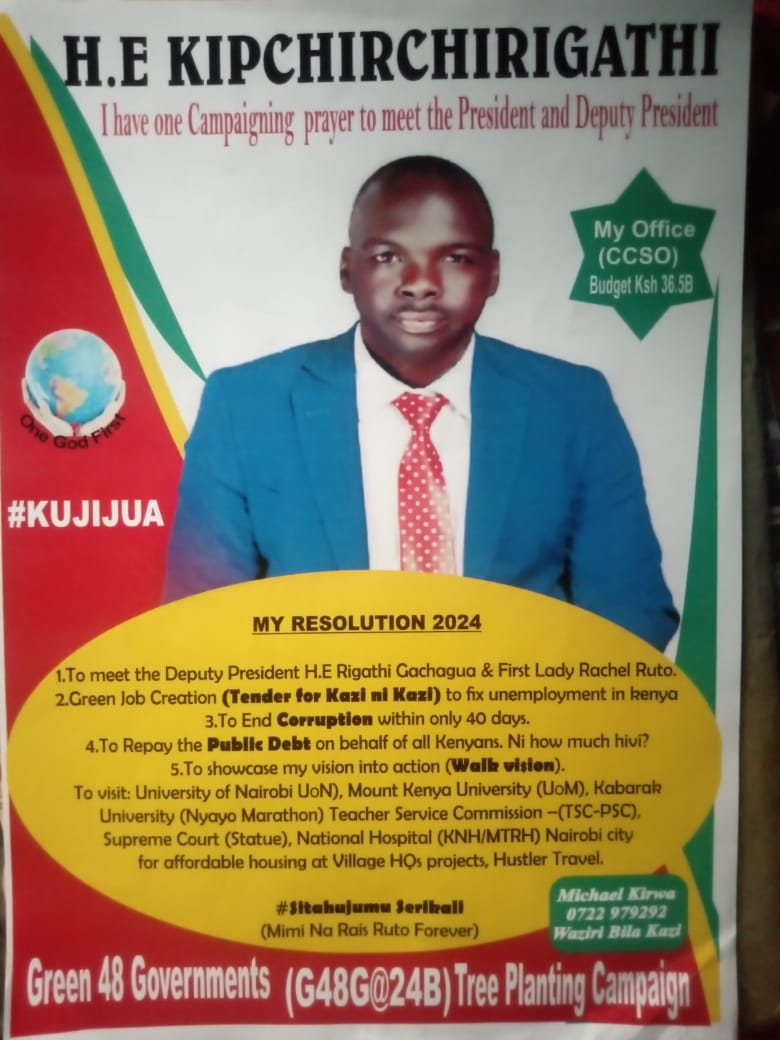 Michael Kirwa 2024 resolution