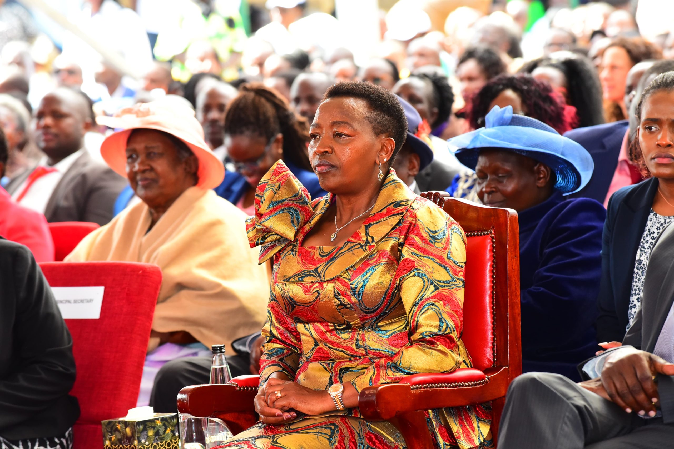 Mama Rachael Ruto during the event