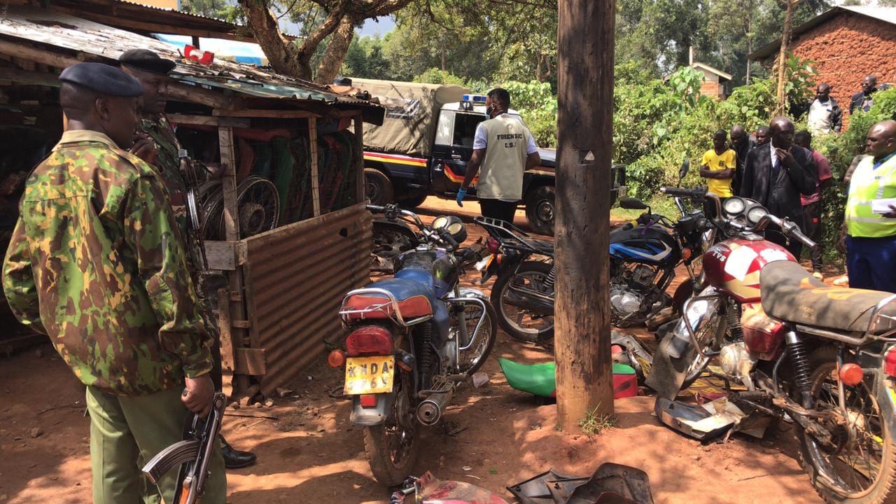 Boda boda theft syndicate Kiminini