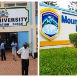 Collage of Kisii University administration block and Mount Kenya university