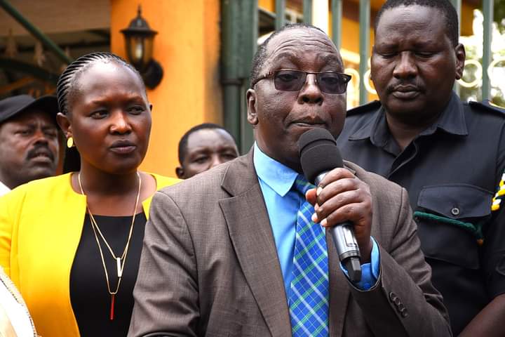 Uasin Gishu County Public Service Management County Executive Committee Member Elijah Kosgei