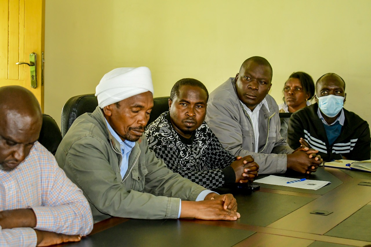 Some of the Eldoret private Garbage collecters