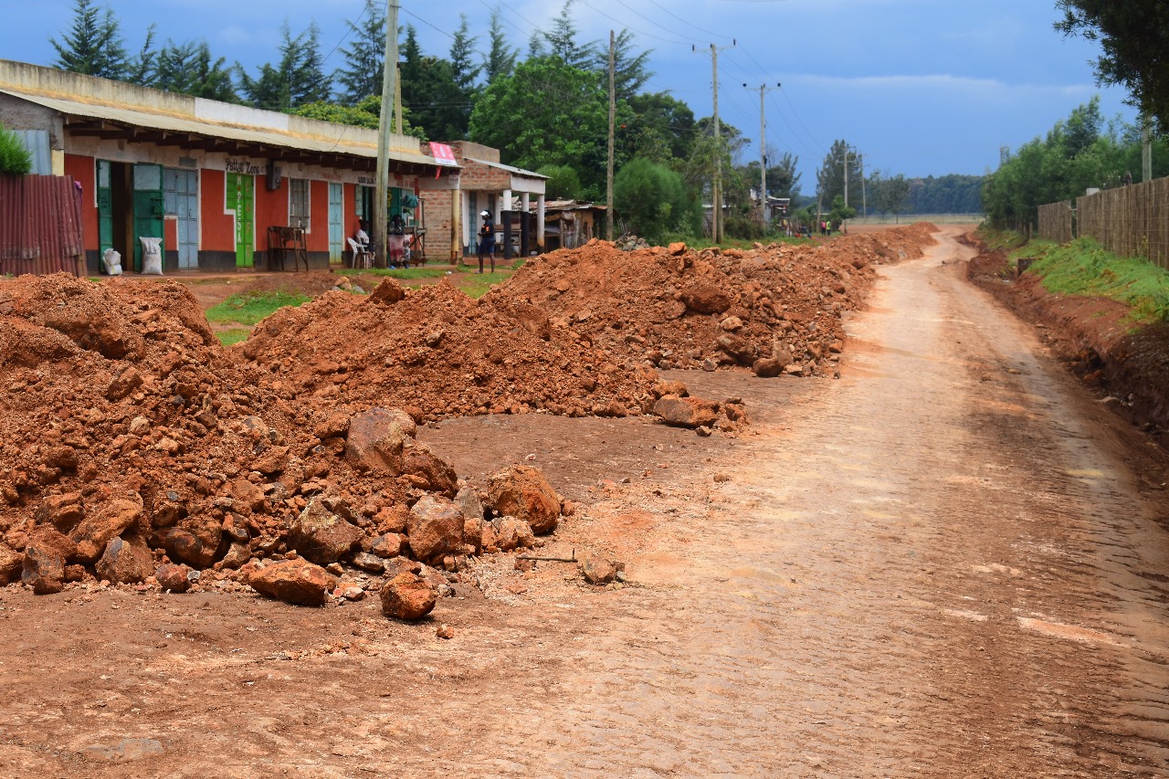 Roads upgrades are ongpng across Uasin Gushu