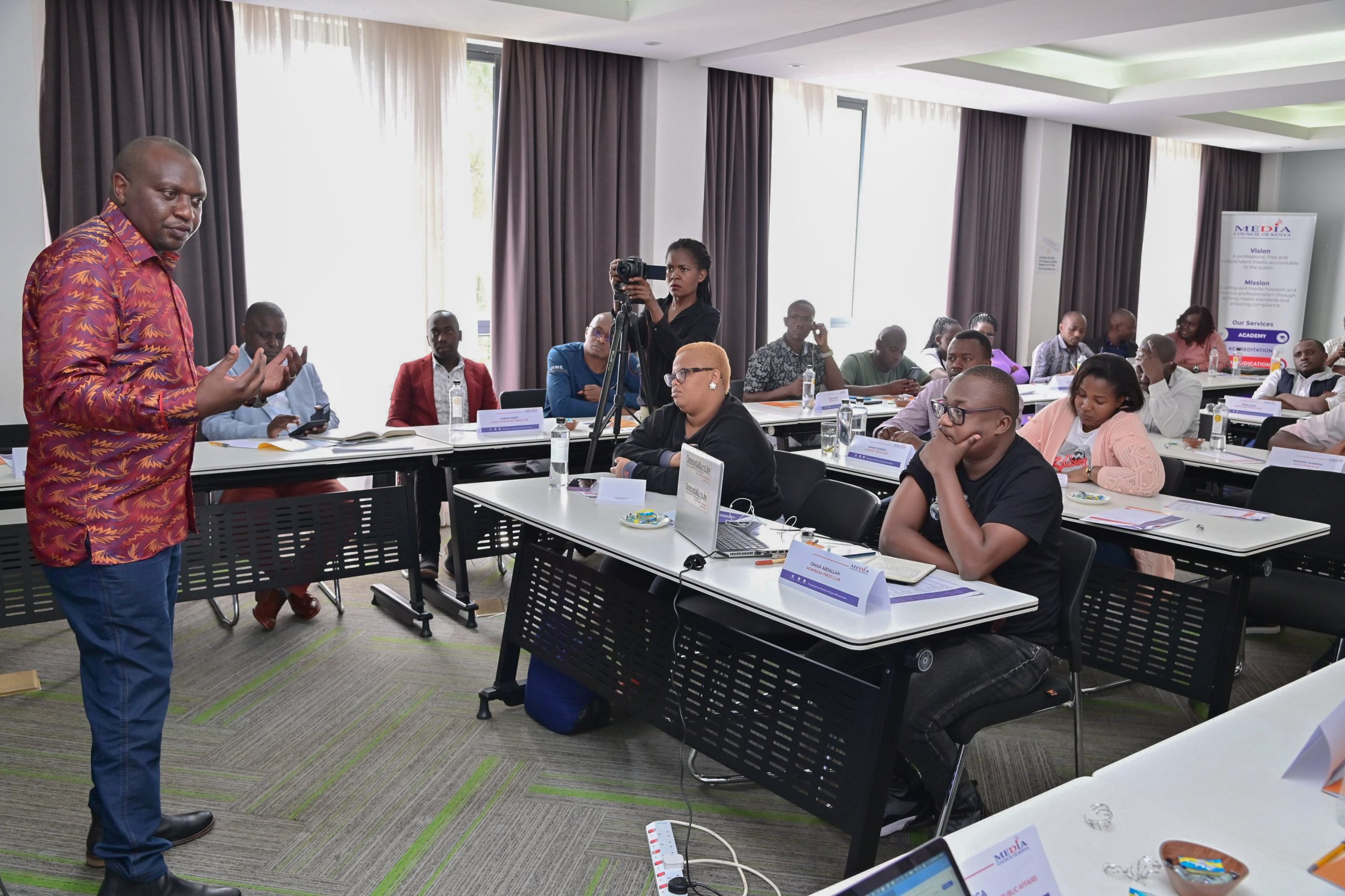 Media Council of Kenya CEO David OMWOYO press clubs