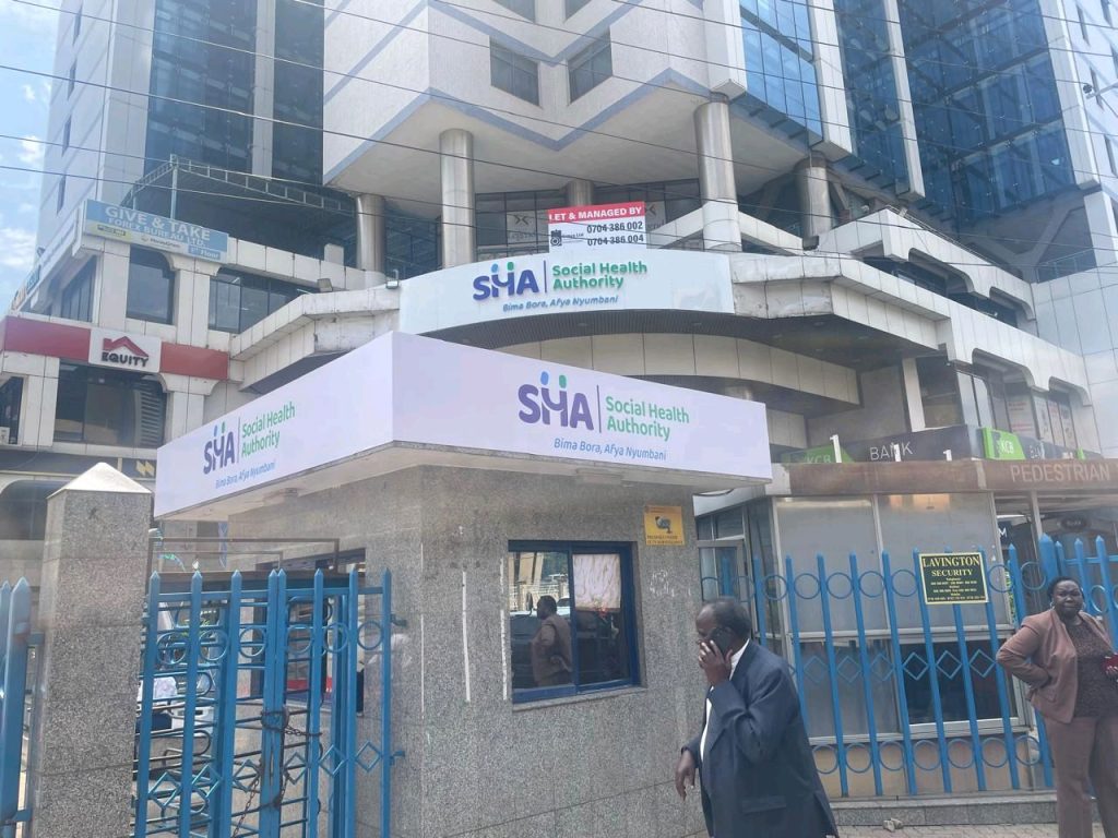 Social Health Authority (SHA) office in Nairobi.