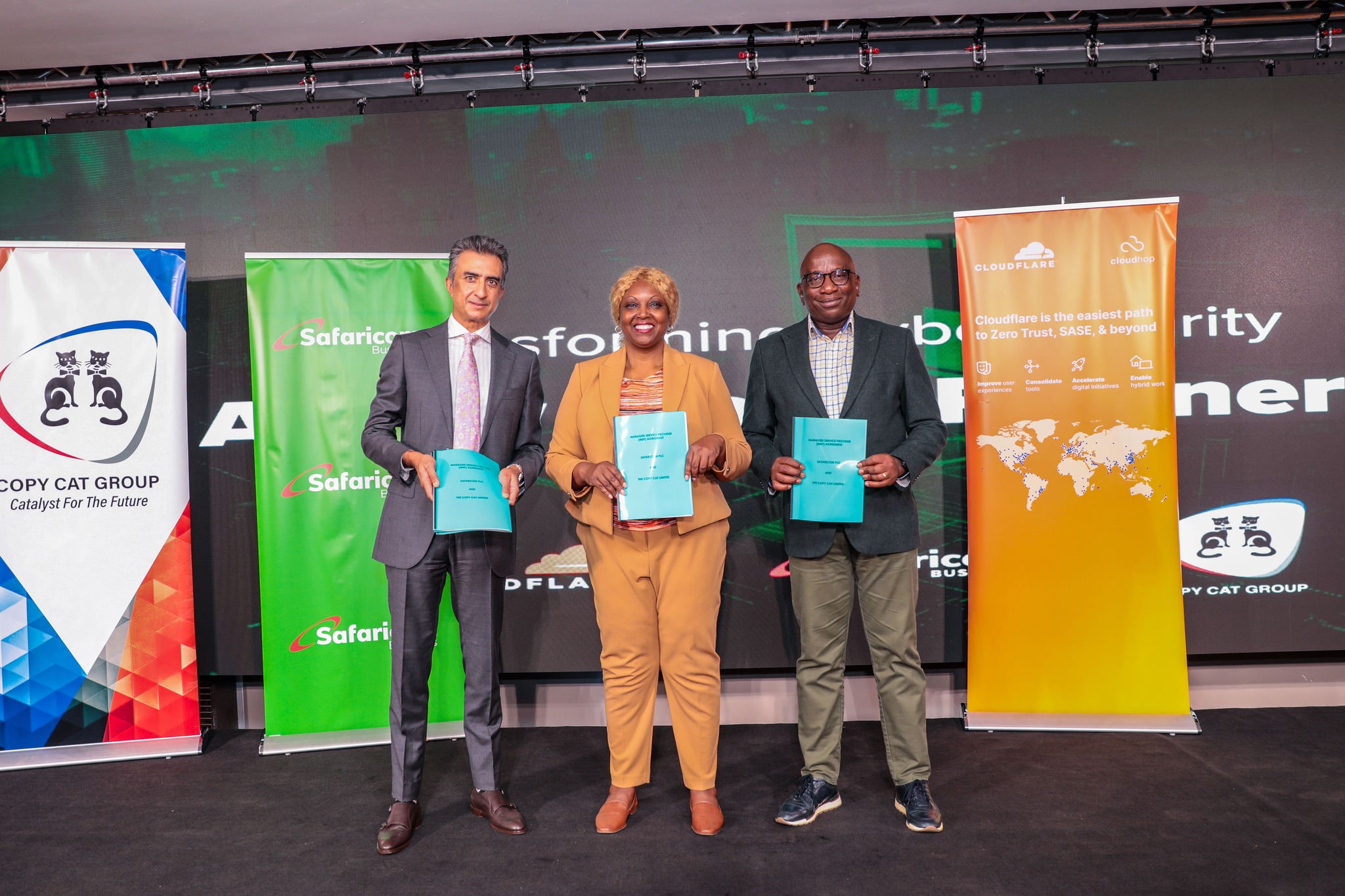 Safaricom Cloudflare copycat partnership