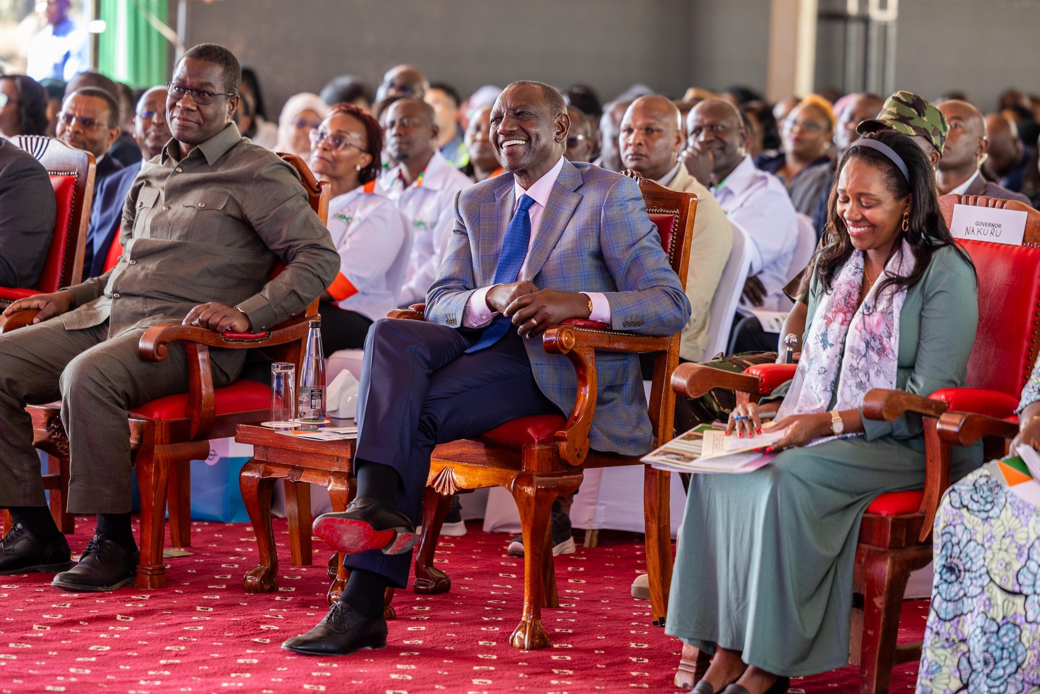 ruto with opiyo wandayi and susan kihika