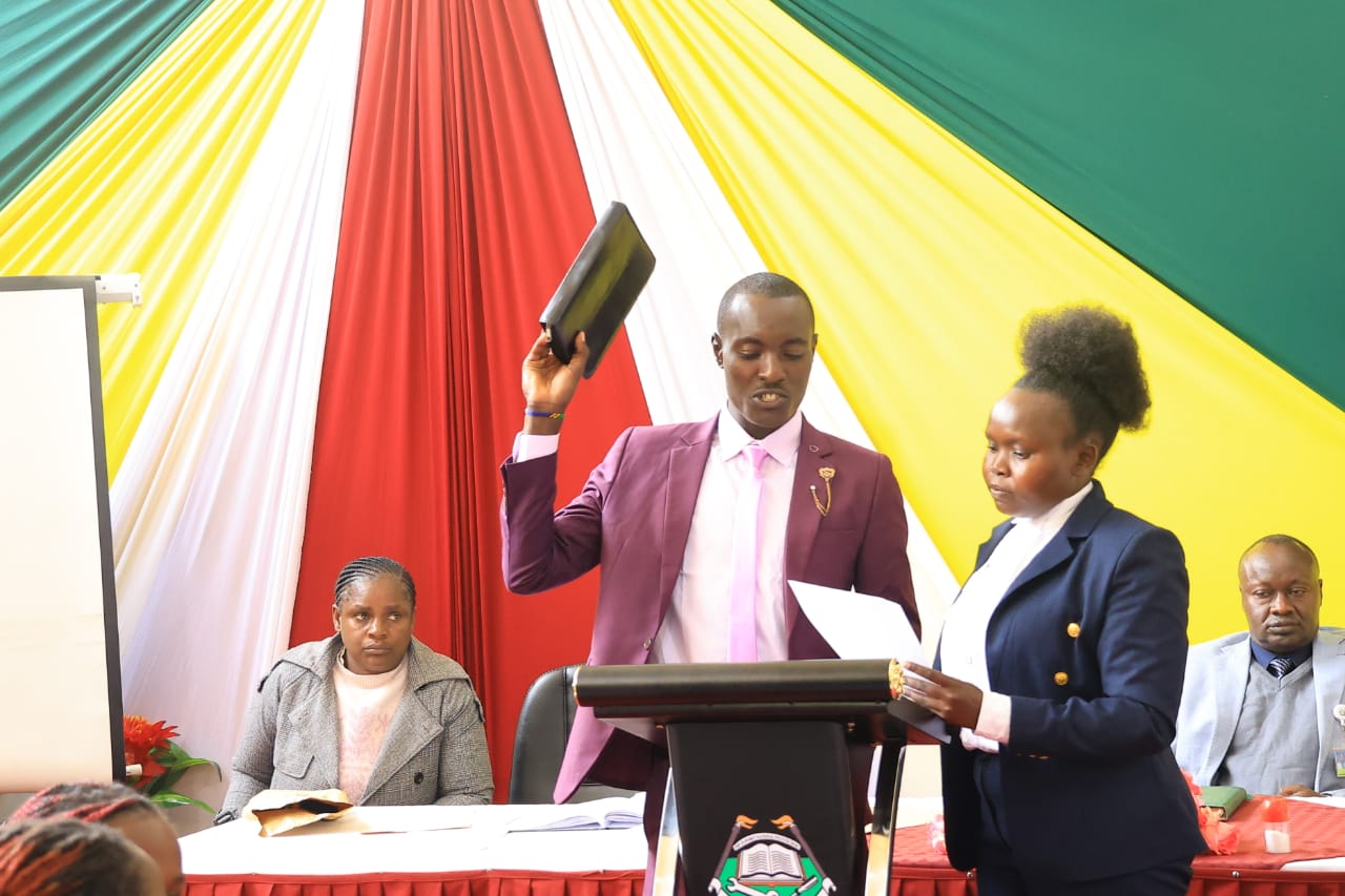 Eugene Biketi, CS entertainment/Finance. Photo by Patrick Otieno