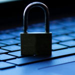 private data and information padlock