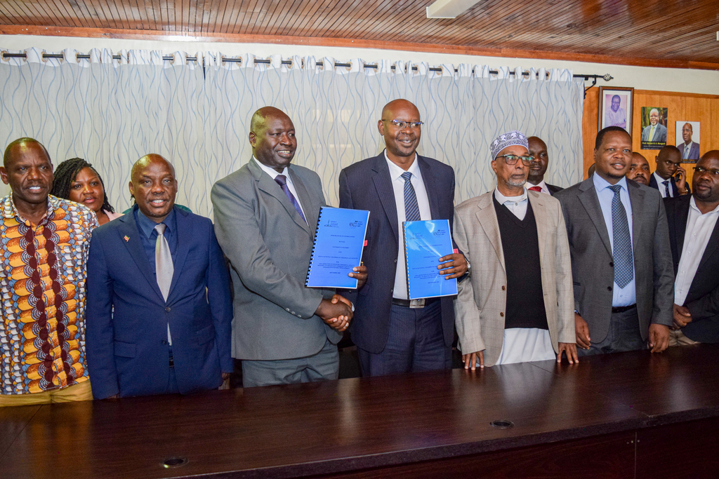UOE VC with KNCCI PRESIDENT