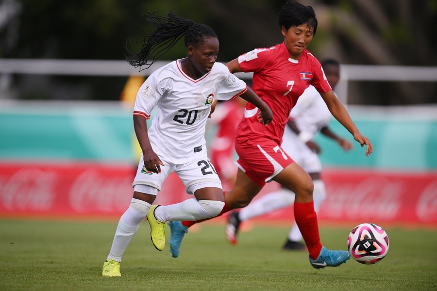 action during kenya vs koren republc game