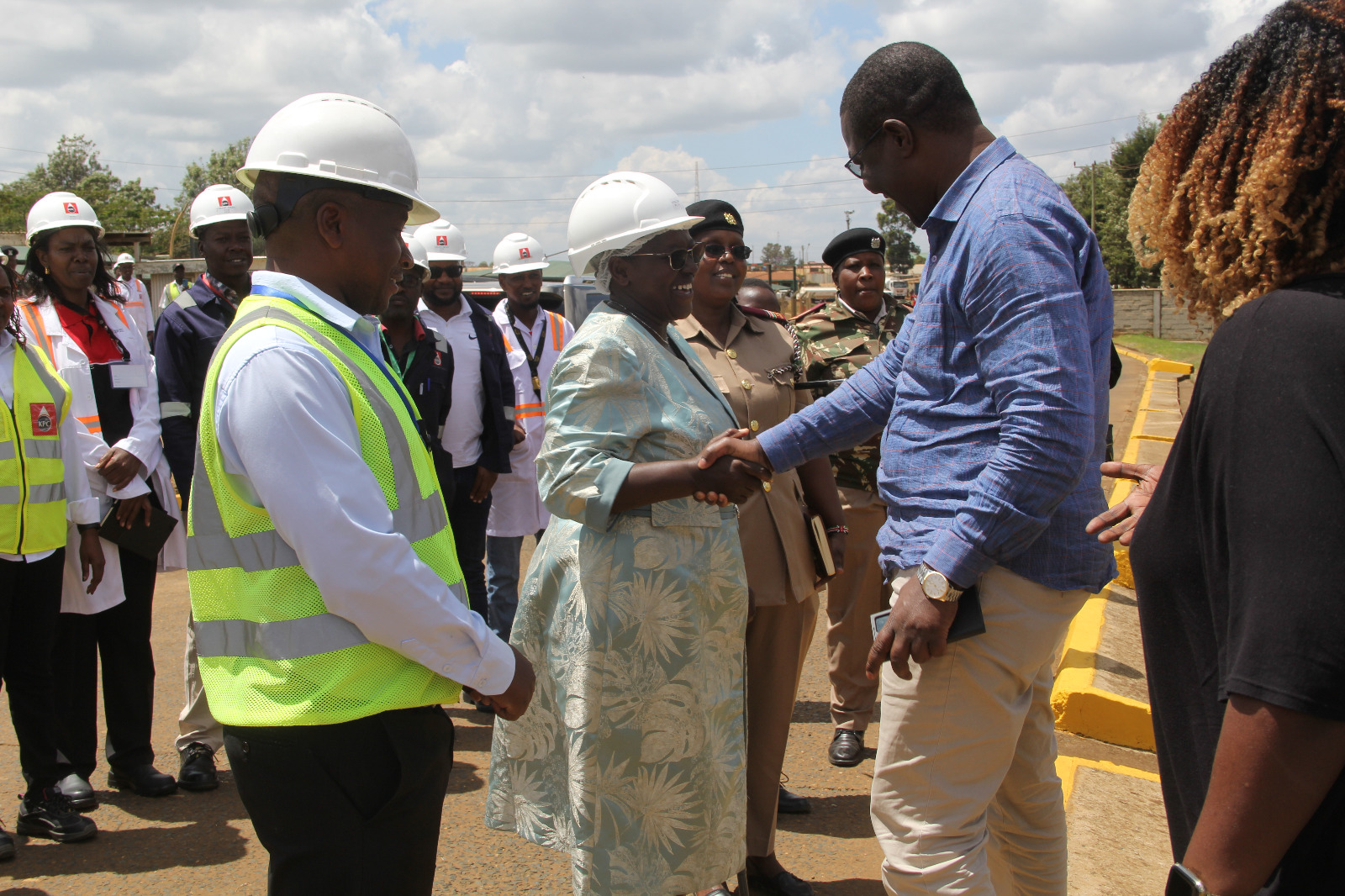 CS Opiyo wandayi with turbo MP Janet sitiene