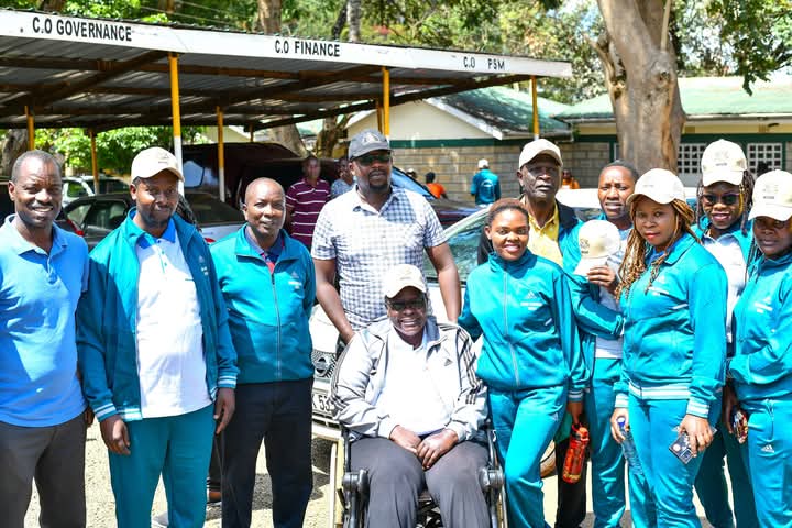 Trans Nzoia KICOSCA team