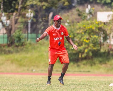 Kenya's U-17 national team coach Salim Babu