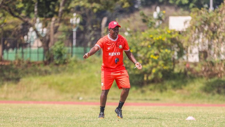 Kenya's U-17 national team coach Salim Babu