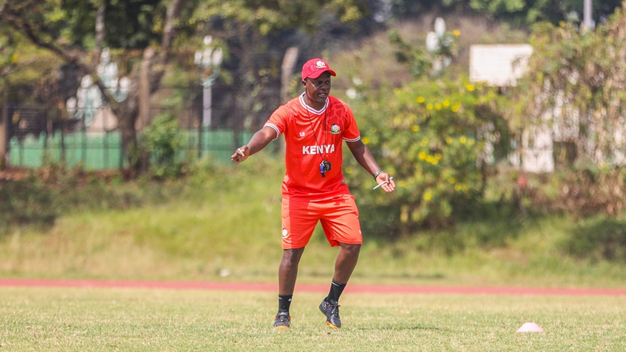 Kenya's U-17 national team coach Salim Babu