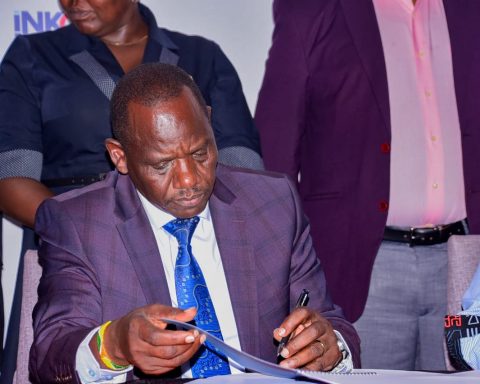 Uasin Gishu Governor Dr Jonathan Bii