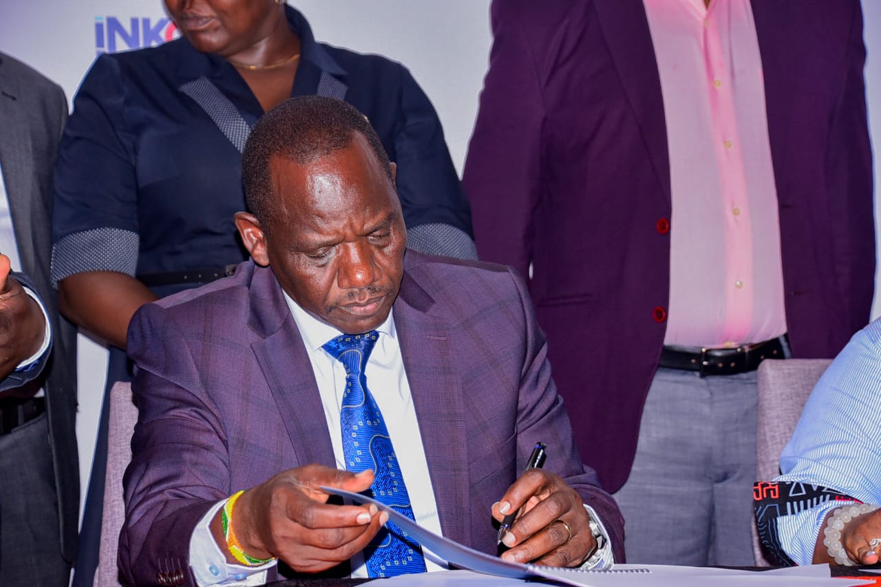 Uasin Gishu Governor Dr Jonathan Bii