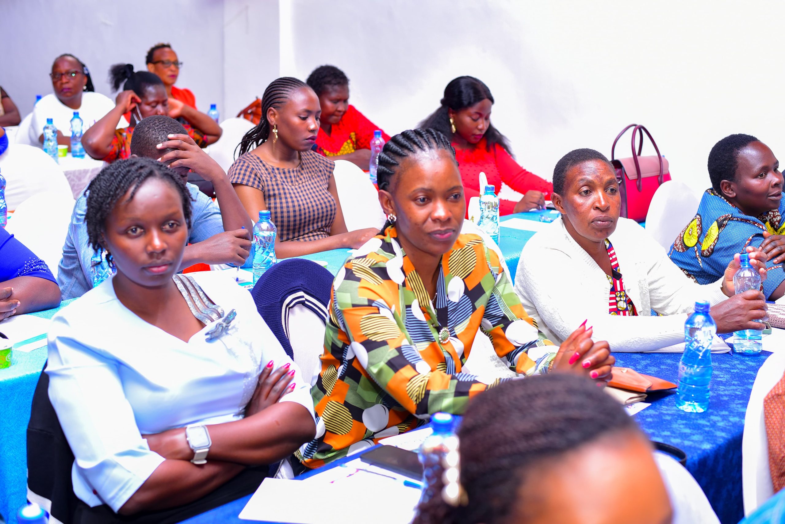 Some of the Uasin Gishu MSMEs graduate from a capacity-building program on financial literacy.