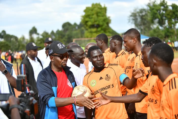 Natembeya during opening off trans Nzoia governor's super cup