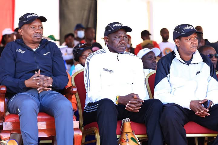Bii with DP Kindiki and CS Alfred Mutua 