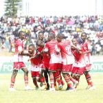 Junior Stars celebration against Somalia in CECAFA U18 match
