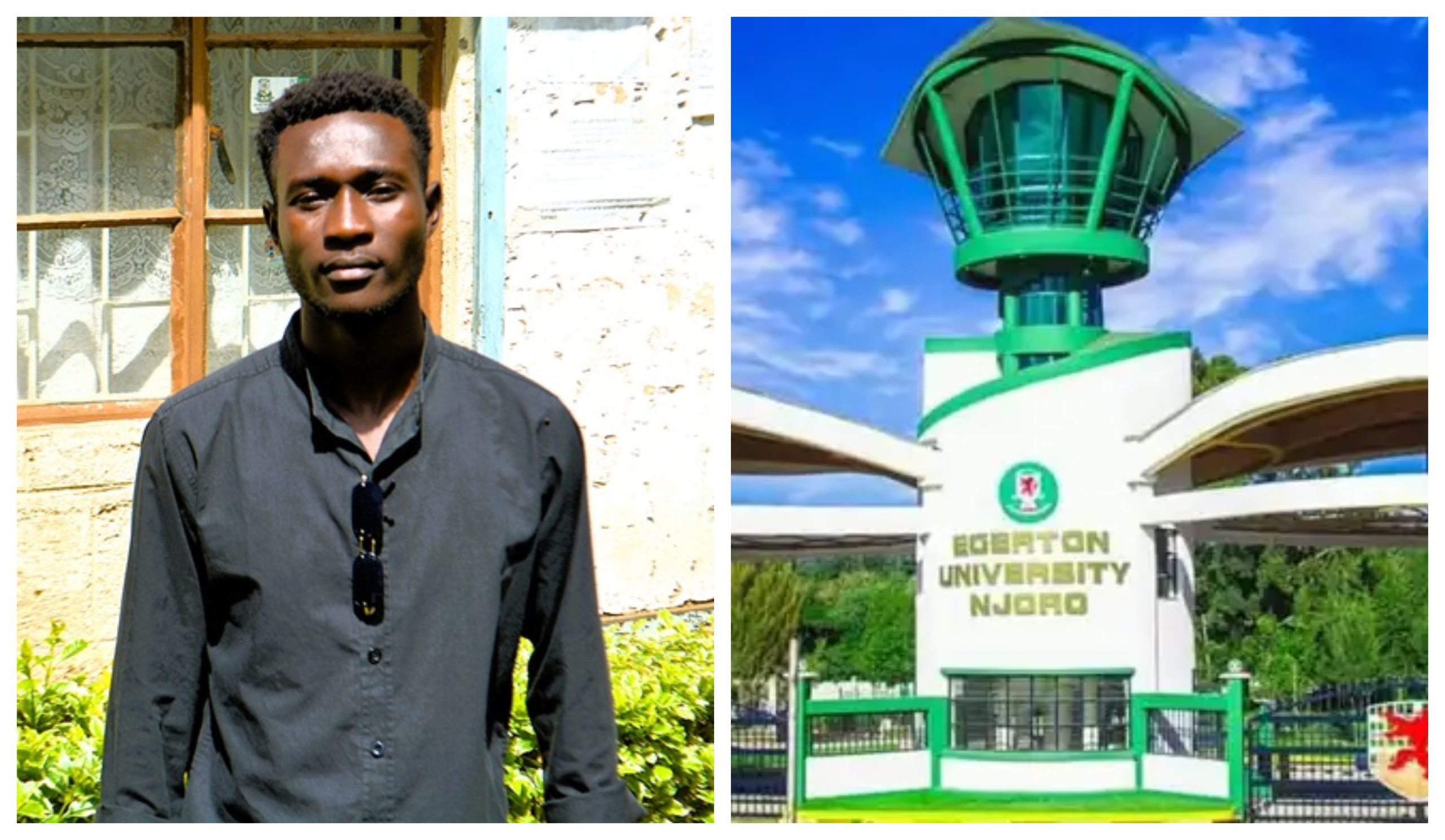 Victory Emonjong Ono, a Biomedical Science student at egerton university