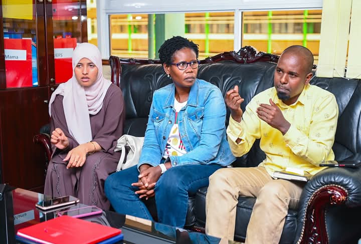 Nairobi Association of the Deaf officials meeting PS Mary Muthoni