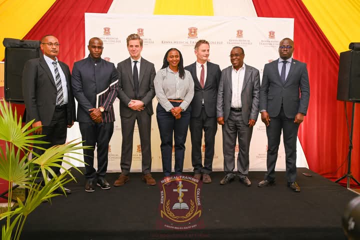 Officials from Ministry of Health, Novo Nordisk Foundation, Danish embassy and KMTC