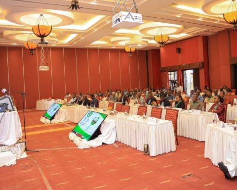 MOSES WETANULA AT A PAST MEETIN