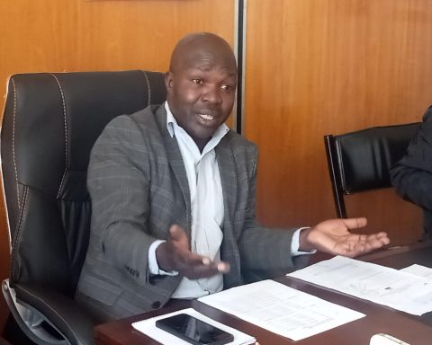 Director of Public Works, Eng. Benjamin Kirongo